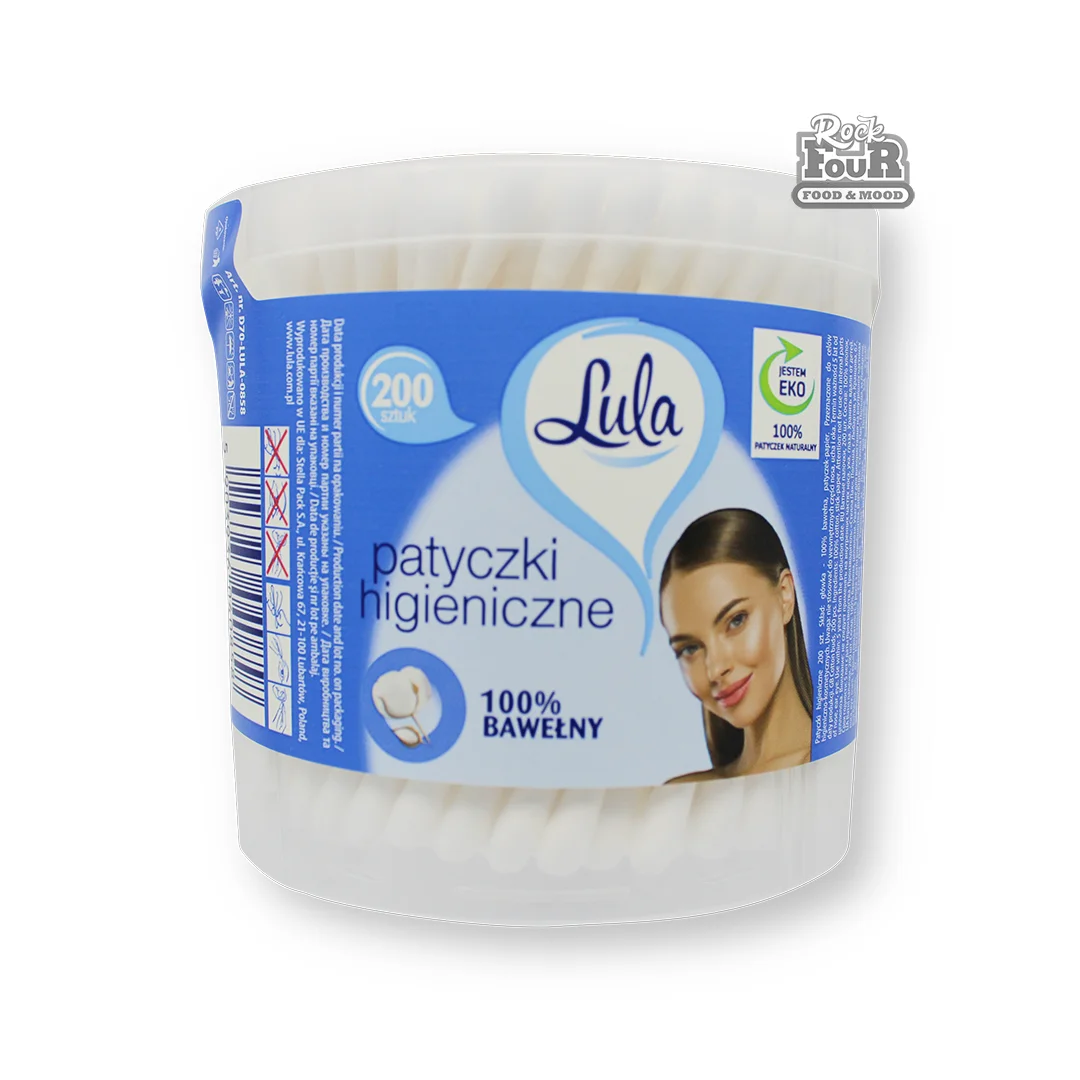 Բամբակյա փայտիկներ «Lula» 200հատ
